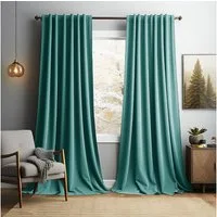 BTTO V&G Verdunkelungsvorhang Vorhang Gardinen Blickdicht,Weihnachtsvorhänge,Vorhang Samt Velvet (2 St), blickdicht, Thermogardine