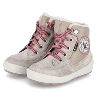 Superfit Winterstiefeletten GROOVY 2.0 - Gr. 20 - Beige - Leder & Textil