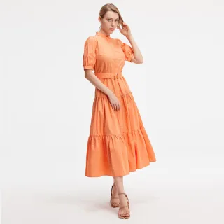 Hemdkleid aus Baumwolle mit zusätzlichem Gürtel