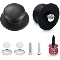 FELIXLEO Deckelgriff Topfdeckelgriff, Topfgriffe mit Kleiner Schraubenzieher (4-St)
