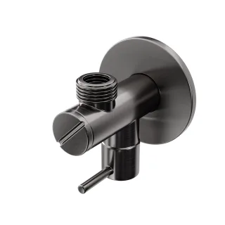 Steinberg Serie 100 Eckventil 1/2″, Gunmetal gebürstet 100 1640 BGM