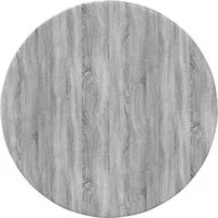 vidaXL Tischplatte Tischplatte Ø 50 x 1,5 cm Rund Holzwerkstoff Sonoma-Grau (1 St)