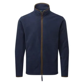 Premier Herren Artisan Fleece-Jacke (Marine/Braun)