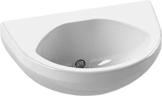 KWC Aquarotter Handwaschbecken, GFK, Hw.-Mont., weiß, 465x210x305 mm, 2030053464 2030053464