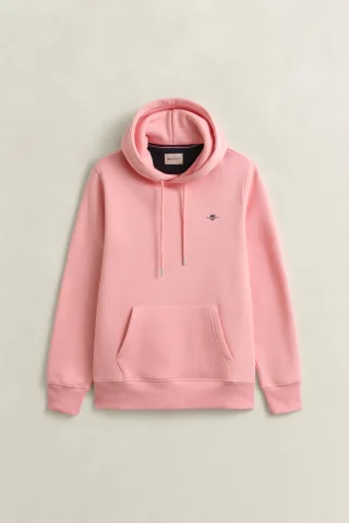 GANT - Shield Hoodie bubbelgum pink - Gr. - XL