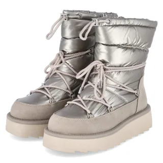Tamaris Snowboots - Gr. 38 - Silber - Synthetik