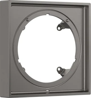 Hansgrohe ShowerSelect Comfort E Verlängerungsrosette 22 mm, brushed black chrome, 13617340 13617340