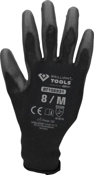 Brilliant Tools Mikro-Feinstrickhandschuhe  8 - BT156931