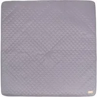 Krabbeldecke roba Style 100 x 100 cm - Spieldecke gesteppt - Baby & Kleinkind, roba®, Pflegeleichtes & schmutzabweisendes Material - Anthrazit