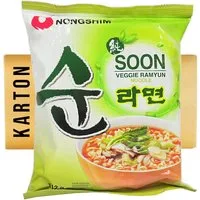 Nong Shim Fertiggericht Nong Shim SOON Veggie Ramyun Instantnudeln 20x112g