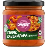 Davert Fertiggericht Veggie - Bauerntopf mit Kartoffeln Glas 340g