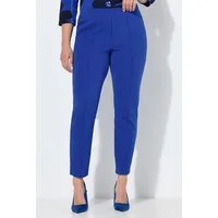 Ulla Popken Funktionshose Hose Punto-di-Roma-Jersey konisches Bein