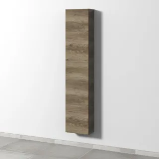 Sanipa 3way Hochschrank mit 1 Tür, Eiche-Nebraska SM16237