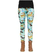 cosey Leggings Dackel Line Leggings (Einheitsgröße XS-L) Dackel