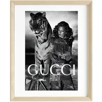 JUSTGOODMOOD Poster Premium ® Gucci Poster · Tiger · ohne Rahmen, Poster in verschiedenen Größen verfügbar