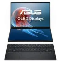 Zenbook Duo (UX8406CA-QL263W), Notebook grau, Intel Core Ultra 9 285H, Intel Arc Graphics, 16 GB LPDDR5X, 1 TB (1 TB SSD), Windows 11 Home