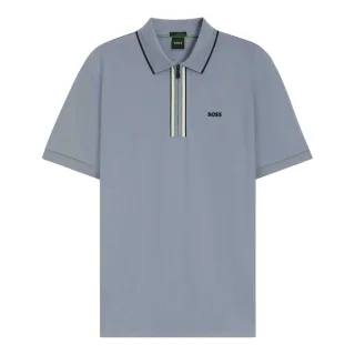Boss - "Philix" Poloshirt für Herren, Schnell trocknend, kurzärmlig (Dunkelgrau)