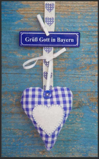 Fussmatte Grüß Gott in Bayern 7006 | Größe: 60 cm x 90 cm