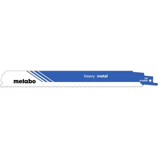 Metabo Säbelsägeblätter heavy metal 1,1 mm, 8+10 TPI - 5 Stück - 631989000
