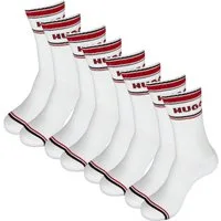 HUGO Langsocken QS Varsity CC (4-Paar) mit verstärkter Fußspitze