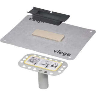 Viega Advantix Cleviva Duschrinnen-Ablauf 797270 DN 50, Ablauf senkrecht