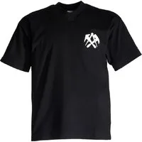 JOB T-Shirt Dachdecker T-Shirt TILL mit V-Ausschnitt aus Baumwolle