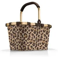 REISENTHEL® Einkaufskorb Carrybag frame leo macchiato