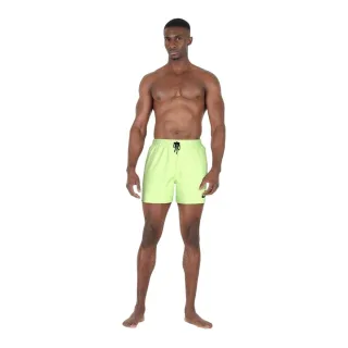Nike - "Swoosh" Badeshorts für Herren, Mit Mesh gefüttert (Volt Farbe)