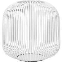 blomus Windlicht -LITO- Laterne, Windlicht, Kerzenhalter: Modernes Design (SIZE M, 1 St), pulverbeschichtete Stahlstreben
