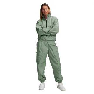 Under Armour - Windjacke für Damen, Überschnittene Schulter, Hochleistungsmaterial (Grün)