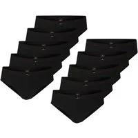 GÖTZBURG Slip Tower ohne Eingriff, Komfortbündchen, 100% Baumwolle, im 10er Pack