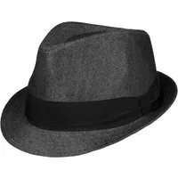 Lipodo Trilby (1-St) Stofftrilby mit Ripsband