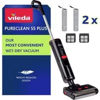 Vileda Nass-Trocken-Sauger PureClean S5 Plus 178236 Nass-/Trockensauger