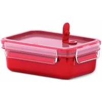 Emsa Mikrowellenbehälter Clip & Micro 550ml Rot, Kunststoff, (1-tlg)