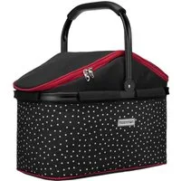 anndora Einkaufskorb thermo Shopper mit Kühlfunktion, 25 l, isolierter Deckel mit Reißverschluss - wasserdichter Boden