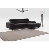 COTTA Ecksofa Emma L-Form, B: 267 cm, mit Kopfteilverstellung, optional Bettfunktion & Bettkasten