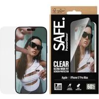 SAFE by PanzerGlass Displayschutzglas Ultra-Wide Fit Screen Protector für Apple iPhone 17 Pro Max, Displayschutzfolie, Schutzfolie, Bildschirmschutz, kratz- & stoßfest