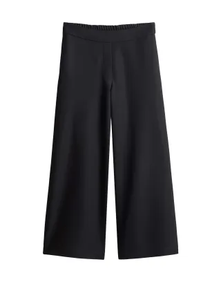 someday - Hose - Cenya cropped wide schwarz - Gr. - 42