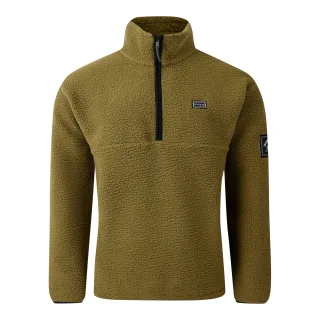 Dare 2B - "Twin Tip" Fleecejacke für Herren, mit halbem Reißverschluss (Martini Olive)