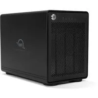 ThunderBay 4 - RAID 5, Laufwerksgehäuse schwarz, 4-Bay Storage Enclosure mit Dual Thunderbolt 3 Ports