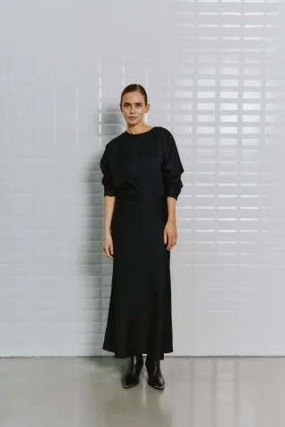 WITHBLACK - Kleider Weiblich Blau - Gr. - M