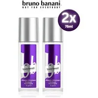 Sibastore Deo-Spray Bruno Banani Magic Woman - Deodorant Spray für Frauen, 2 x 75ml