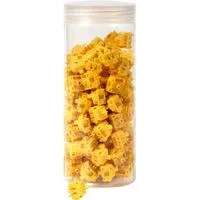 Gateron Cap V2 Golden-Yellow Switch-Set, Tastenschalter gelb, 110 Stück