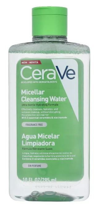 CeraVe Micellar Cleansing Water.