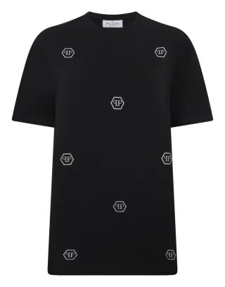 Man Fit T-Shirt Mini Monogram Crystal Monogram