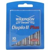 Wilkinson Rasierklingen Sword Duplo II Plus 10 Rasierklingen mit Aloe Vera 10 Stück