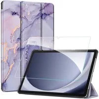 Fintie Tablet-Hülle für Samsung Galaxy Tab A11+ Plus 11" 2025 / Tab A9+ Plus 11 Zoll 2023 11 Zoll, mit Schutzfolie, Ultradünne Kunstleder Schutzhülle mit Standfunktion