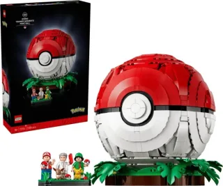 72154 Pokéball mit Beeindruckenden Trainermomenten, Konstruktionsspielzeug