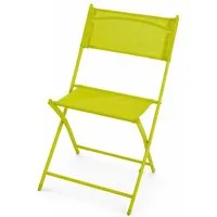 Mojawo Armlehnstuhl Garten Klappstuhl Gartenstuhl Campingstuhl Klappbar klappbar Limegrün