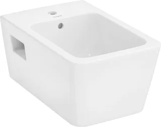Hansgrohe Wand Bidet EluPura Original Q 540mm m.Hahnloch u.Überlauf,HygieneEffect weiß, 62046450 62046450